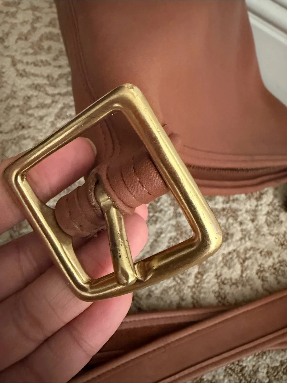 COACH 90’s Vintage Duffle in British Tan EXCELLENT